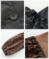 [Sale items cannot be returned or exchanged] Elegant embroidered puff sleeve jacket