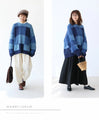 Light and dark check top