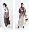 Braided knit vest cardigan