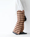 Striped knit pants