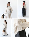 Elegant and natural fine ribbed jacket