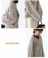 Mixed knit top