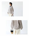 Mixed knit top