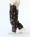 [Sale items cannot be returned or exchanged] Floating flower denim pants