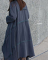 Modified long cardigan