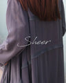 Modified long cardigan