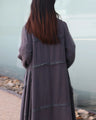 Modified long cardigan