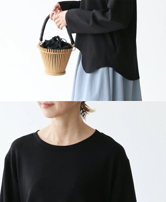 滑らか伸縮生地 “脱”普通Tシャツ