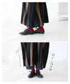 (2 types) 5kg?! Slimming striped knit dress