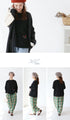 Walking Embroidery Loose T-shirt