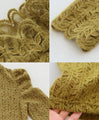 A leaf lace top that can be worn alone or as an addition