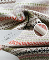 Stair button knit vest