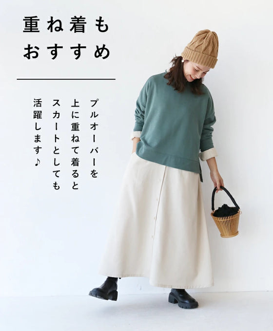 ワンピとしてもコートとしても。