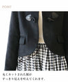 Stand collar duffle coat