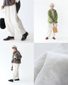 Not see-through! Winter pants for linen lovers