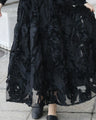 [SANPO LUSSO] Three-dimensional gorgeous skirt