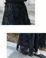 [SANPO LUSSO] Three-dimensional gorgeous skirt