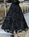 [SANPO LUSSO] Three-dimensional gorgeous skirt