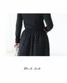 Elegant floral lace skirt with a soft breeze