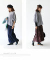 Sleeve design knit top