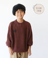 [Kids' sizes 130cm and 140cm] Warm kids' knit tops