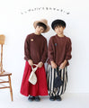 [Kids' sizes 130cm and 140cm] Warm kids' knit tops