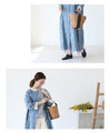 Dancing flower embroidery 2-way dress