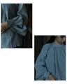 Elegant covered button shirt