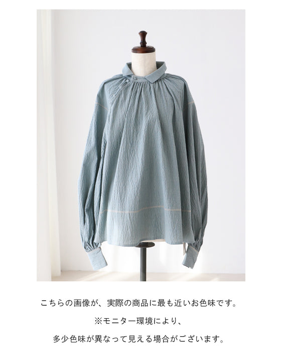 【SANPO LUSSO】上品くるみボタンシャツ