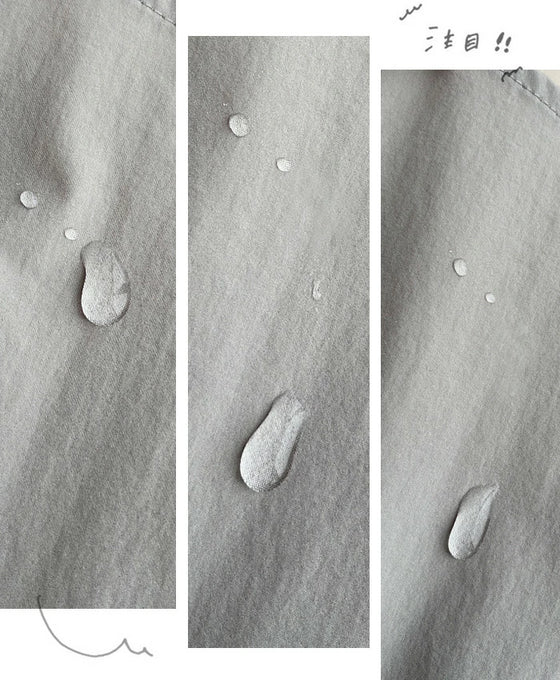 雨の日にも穿けるロングスカート