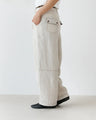 Pants in a cute color scheme that can be rolled up