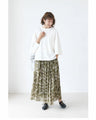 A supple skirt that looks like embroidery but isn't.