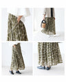 A supple skirt that looks like embroidery but isn't.
