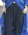 Stretch pleated pants