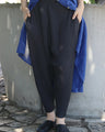 Stretch pleated pants