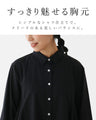 [SANPO LUSSO] Elegant draped shirt