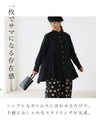 [SANPO LUSSO] Elegant draped shirt