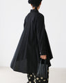 [SANPO LUSSO] Elegant draped shirt