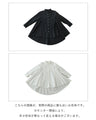 [SANPO LUSSO] Elegant draped shirt