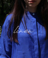 Ramie back gathered tunic