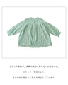Wavering Shadow Floral Linen Blouse