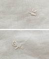 3D embroidered dandelion blouse