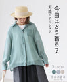 【セール商品返品交換不可】〈全3色〉今日はどう着る？万能シアーシャツ