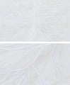 Two-tone embroidery and two-layer sheer