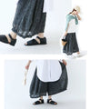 Layered Beauty: Flower Balloon Pants