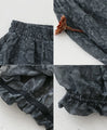 Layered Beauty: Flower Balloon Pants
