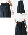 Striped pants with excellent lower body coverage