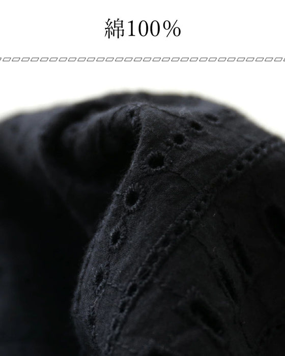 A classy and cool tunic with cutwork