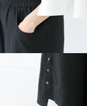 Pants with a stylish hem