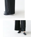Pants with a stylish hem